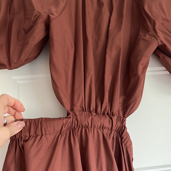 NWT open back midi dress - Picture 2 of 5